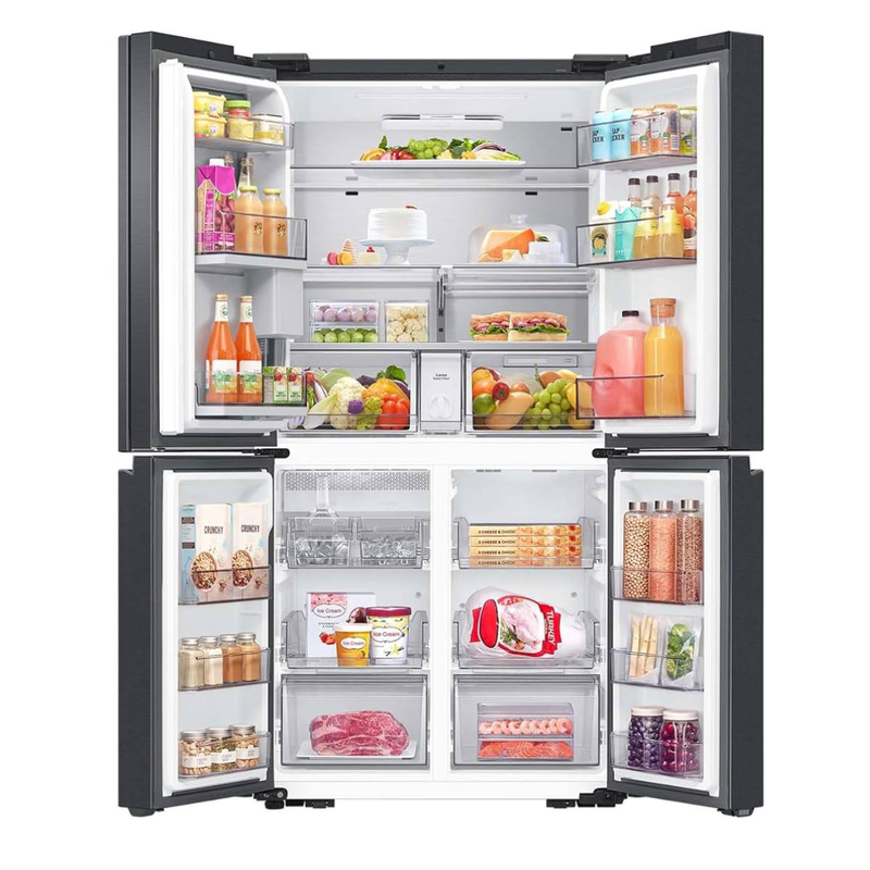 Samsung rf65dg9h0eb1ef 4 door refrigerator black inox-null