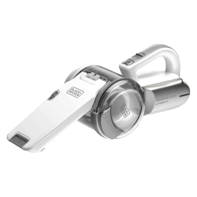 Black & decker dustbuster pivot επαναφορτιζόμενο σκουπάκι χειρός 18v με χωρητικότητα κάδου 440 ml, περιστρεφόμενο έως 200°, cyclonic action, τριπλό φιλτράρισμα, eco smart φόρτιση pv1820l-qw, , medium