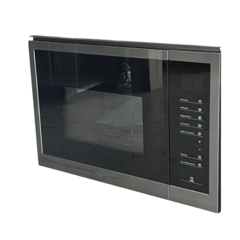 Product image: Midea εντοιχιζόμενος φούρνος μικροκυμάτων 25l 900w με grill, 2 λειτουργίες θέρμανσης & 8 προγράμματα, μαύρο tg925e3bk, , medium-null