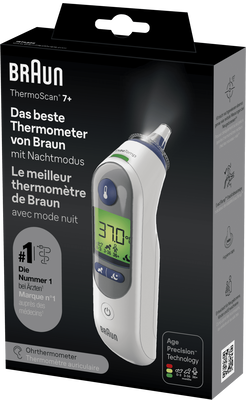 Braun thermoscan® 7+ with age precision® and night mode irt6525