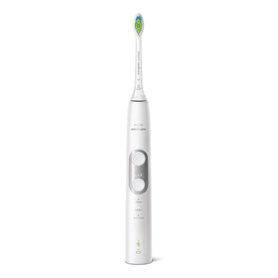 Philips sonicare protectiveclean 6100 επαναφορτιζόμενη ηλεκτρική οδοντόβουρτσα με τεχνολογία sonic, αισθητήρας πίεσης, τρεις λειτουργίες & έξυπνες υπενθυμίσεις hx6877/29, , medium