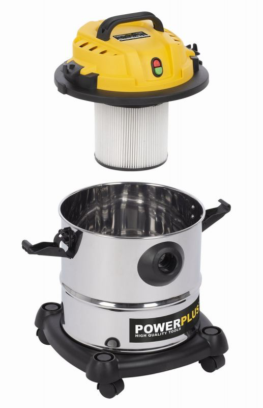 Powerplus powx3230 ηλεκτρικη σκουπα υγρων και στερεων 1200w-20l, , medium image number null