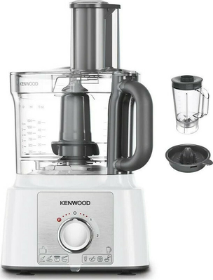 Kenwood fdp65.450wh polymixer 1000w, Inox - White, medium