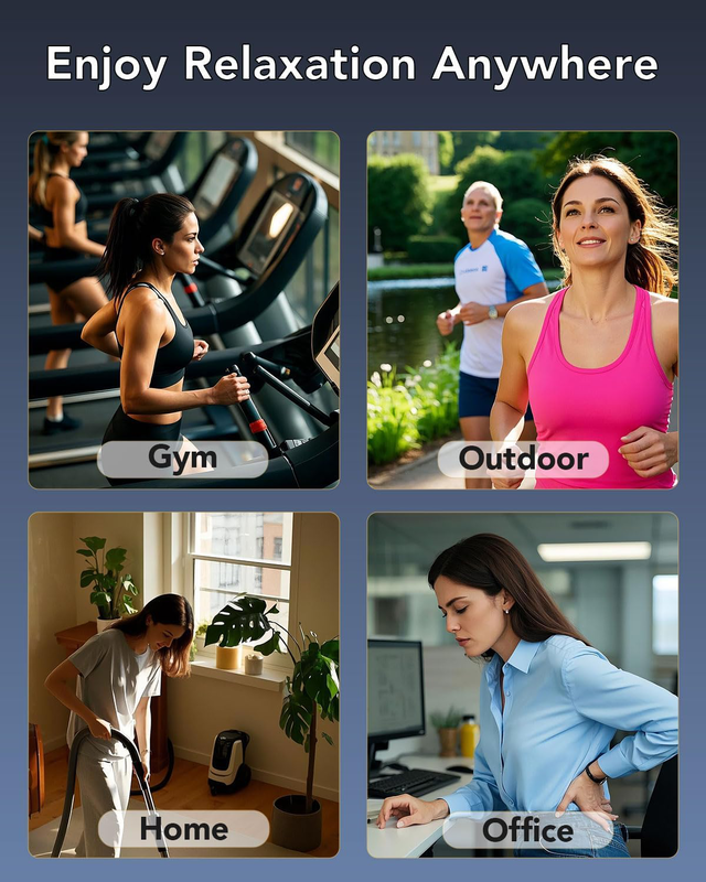 Skg body gun massager 600-3200 rpm & led display fs700, , medium-null