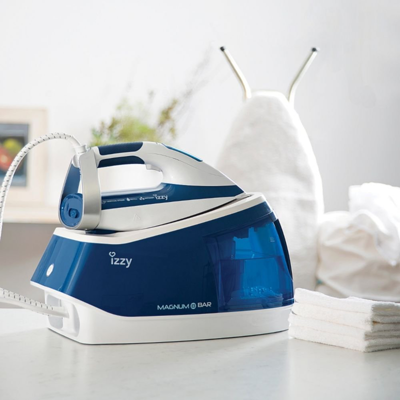 Izzy magnum steam iron 2800w with duraceramic plate, , medium-null