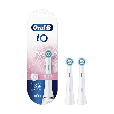 Io Gentle care ανταλλακτικές κεφαλές for ηλεκτρική οδοντόβουρτσα 2τμχ