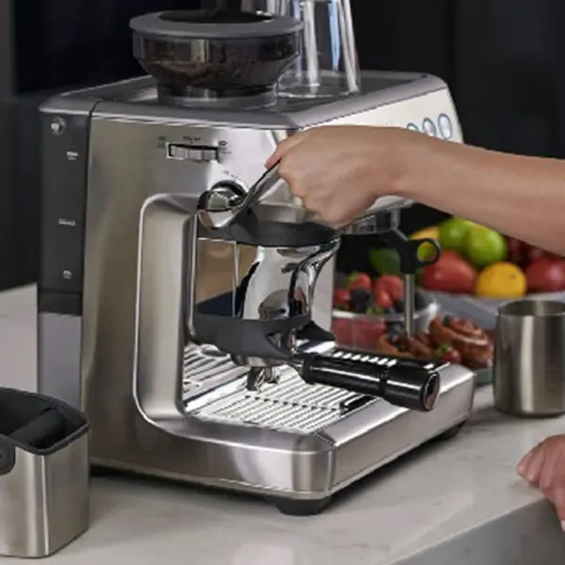 Sage ses876bss4guk1 espresso &mu;&eta;&chi;&alpha;&nu;ή 1850w &pi;ί&epsilon;&sigma;&eta;&sigmaf; 15bar &gamma;&iota;&alpha; espresso &mu;&epsilon; &mu;ύ&lambda;&omicron; silver, , medium-null