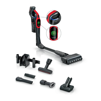 Bosch bcs1041pet unlimited 10 proanimal cordless handheld vacuum cleaner, red, , medium