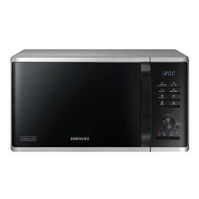 Samsung mg23k3515as/gc microwave oven 23lt, Silver, medium