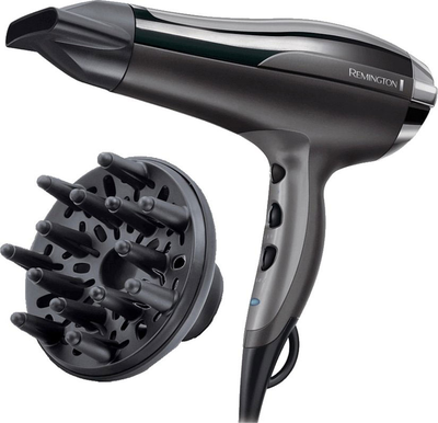 Remington d5220 &sigma;&tau;&epsilon;&gamma;&nu;&omega;&tau;&eta;&rho;&alpha;&sigmaf; &mu;&alpha;&lambda;&lambda;&iota;&omega;&nu; pro Air turbo dryer, Black, medium