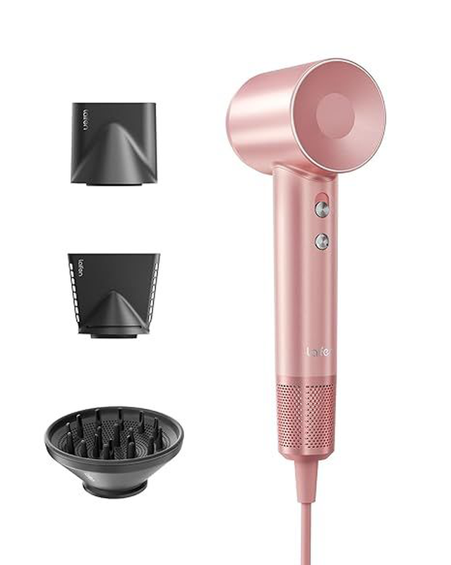 Laifen swift special - 110,000 rpm high-speed hair dryer - negative ionic blow - matte black (3 nozzles) image number null