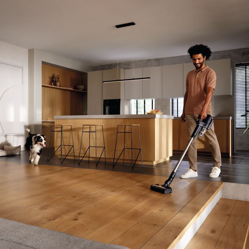 Miele duoflex hx1 stick vacuum 160w 55 min 0.3l pet hair brush obsidian black, , medium-null