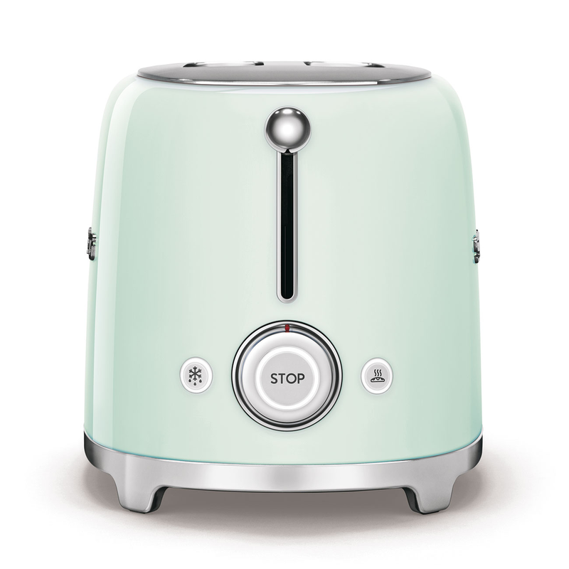 Smeg 50's toaster 2 extra-wide slots pastel green image number null