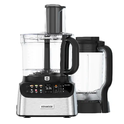 Kenwood fdm73.850ss multipro multimixer and blender, Black, Silver, medium