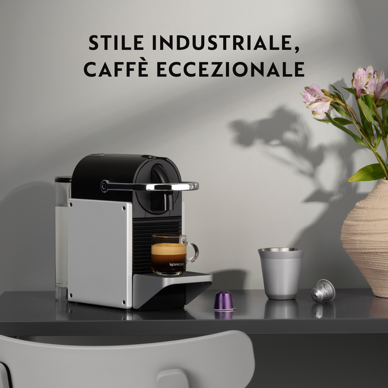 Delonghi pixie espresso &mu;&eta;&chi;&alpha;&nu;ή 1260w &pi;ί&epsilon;&sigma;&eta;&sigmaf; 19bar &gamma;&iota;&alpha; espresso silver-null