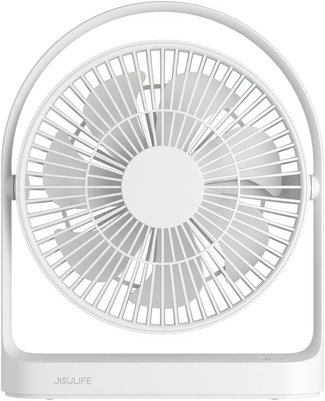 Jisulife desktop portable fan fa27 gray •30h max duration, cool off to the next morning, , medium image number null