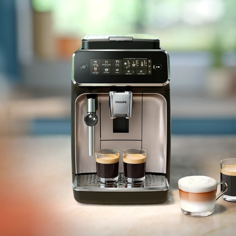 Philips ep3321/40 espresso μηχανή 1500w πίεσης 15bar για espresso και lungo black, , medium-null