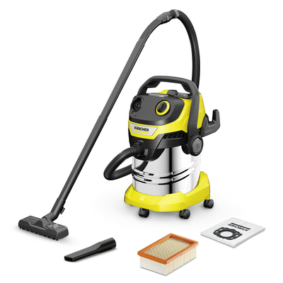 Karcher wd5 sv-25/5/22 wet and dry vacuum stainless steel 1100w
