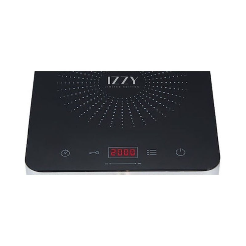 Izzy iz-1201 επιτραπέζια εστία επαγωγική μονή μαύρη, , medium-null