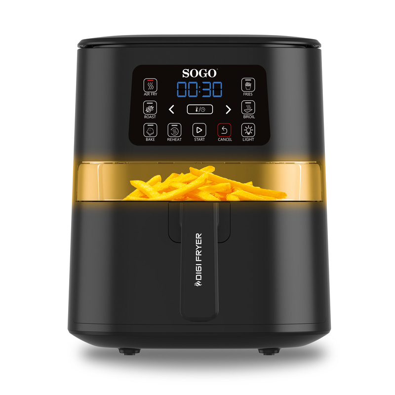 Sogo Air fryer 4l black 10820, , medium-null