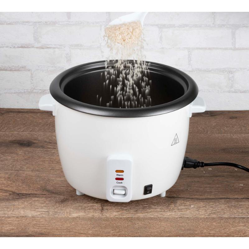Product image: Alpina rice cooker + basket 700w 1.8l - white, , medium-null