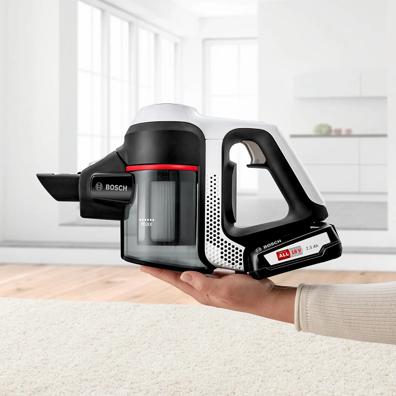 Bosch bcs61113 rechargeable vacuum cleaner series 6 18v unlimited white, , medium-null