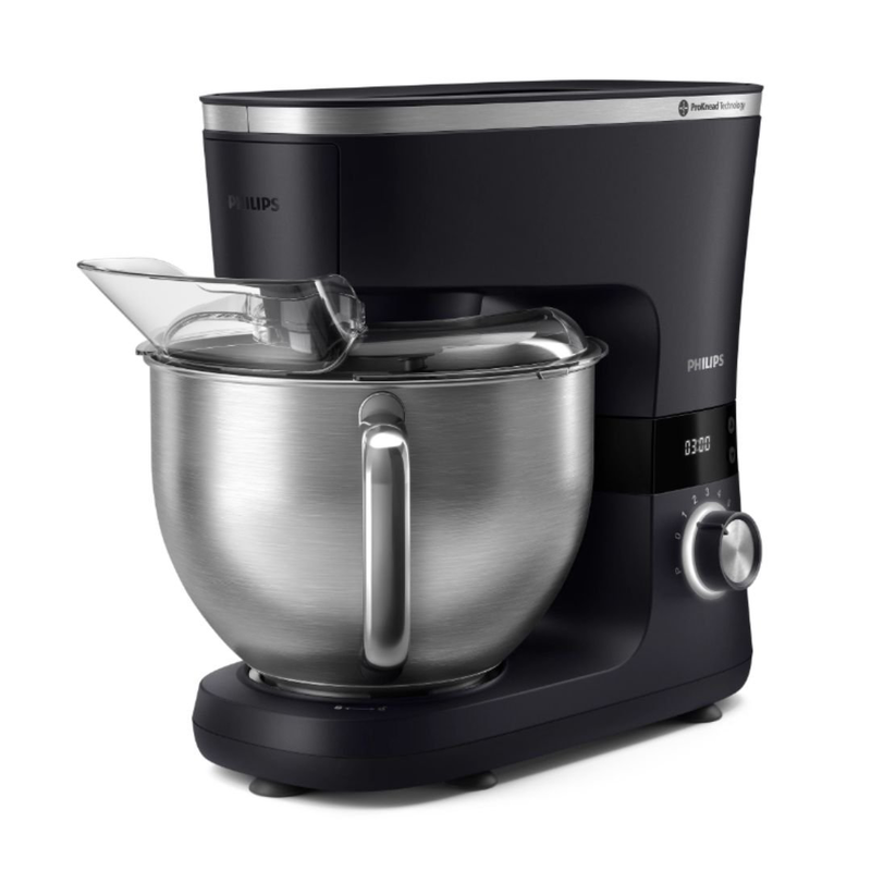 Philips series 7000 κουζινομηχανή 1000w με κάδο 5.5l, αξεσουάρ & 8 ρυθμίσεις ταχύτητας hr7962/01, , medium-null