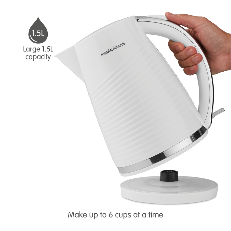 Morphy richards 108269 dune kettle 3kw 1.7l - white image number null