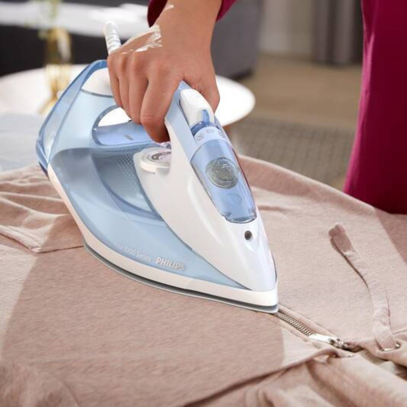Philips 7000 series dst7011/20 steam iron 2600w with steamglide plus plate and continuous steam supply 45G/min, , medium-null