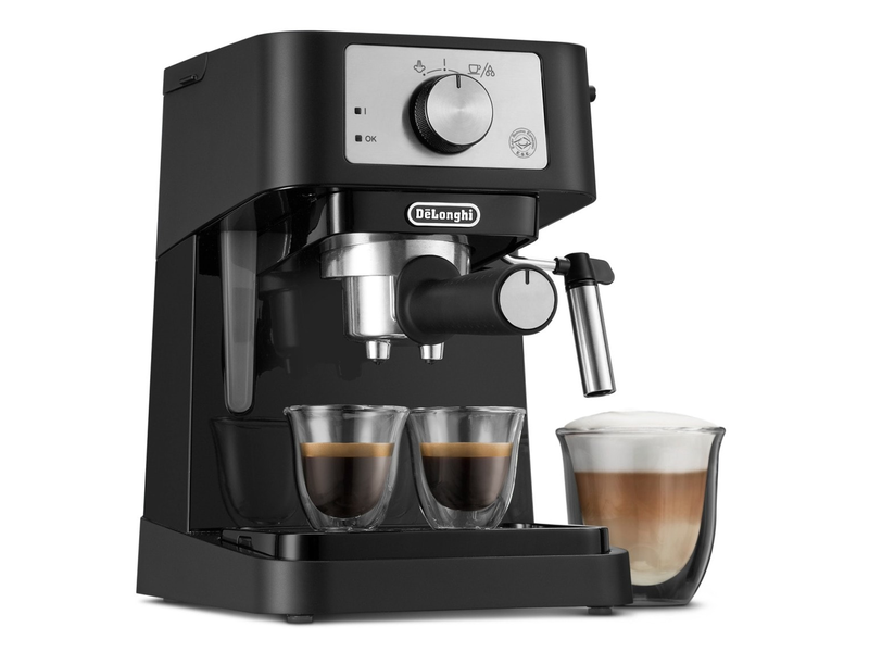 Delonghi ec260.bk espresso &mu;&eta;&chi;&alpha;&nu;ή 1100w &pi;ί&epsilon;&sigma;&eta;&sigmaf; 15bar &gamma;&iota;&alpha; espresso &kappa;&alpha;&iota; cappuccino black-null