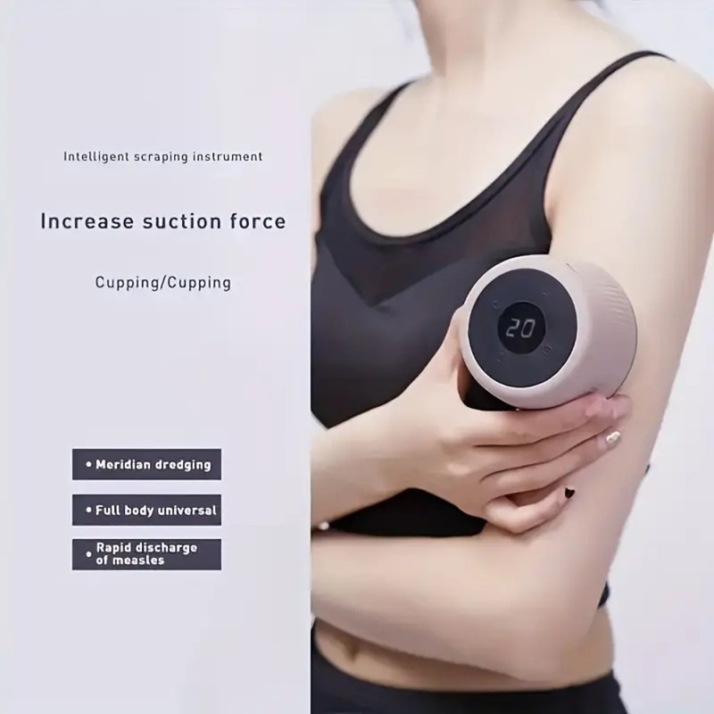 Product image: Ηλεκτρική συσκευή για βεντούζες και μασάζ με ισχυρό κινητήρα και 6 διαφορετικές κεφαλές, , medium-null