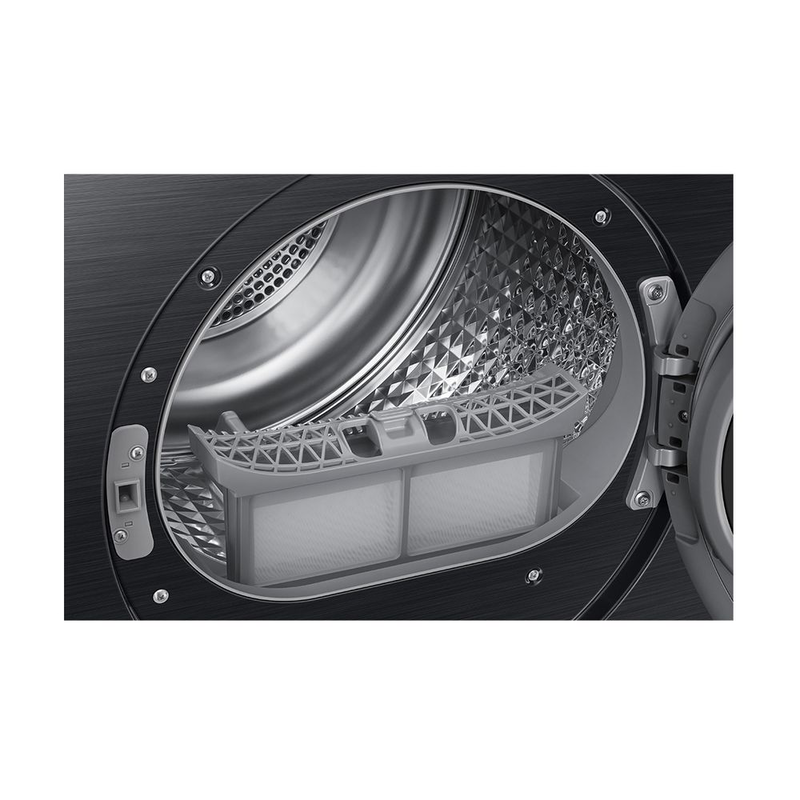 Samsung dv90dg52a0able dryer 9 kg black, , medium-null