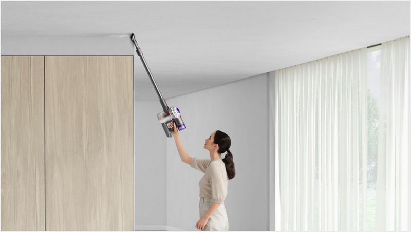 Dyson v8 stick vacuum 21.6v 40 min 0.54 l silver/nickel, , medium-null