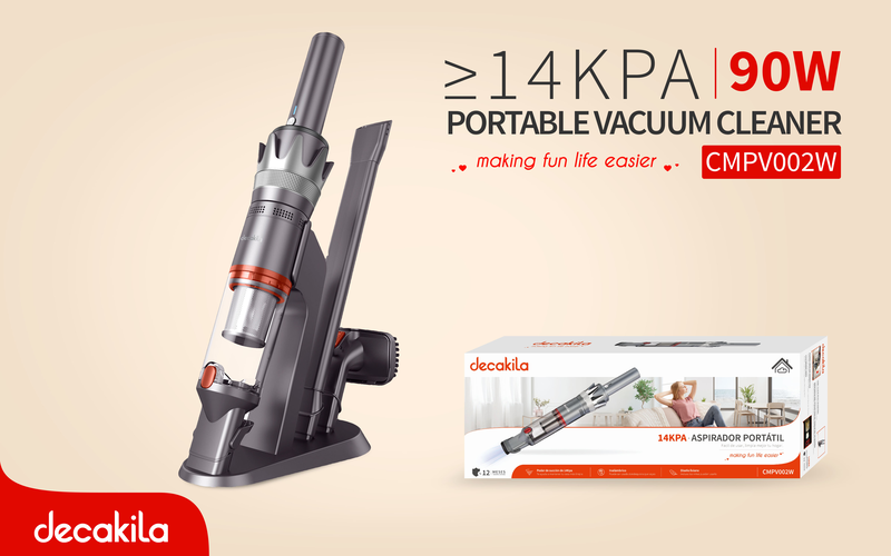 Portable vacuum cleaner 90w decakila, , medium-null