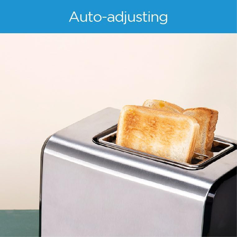 Midea toaster 2 slots, 950w ,  mt-rw2l20w inox, , medium-null