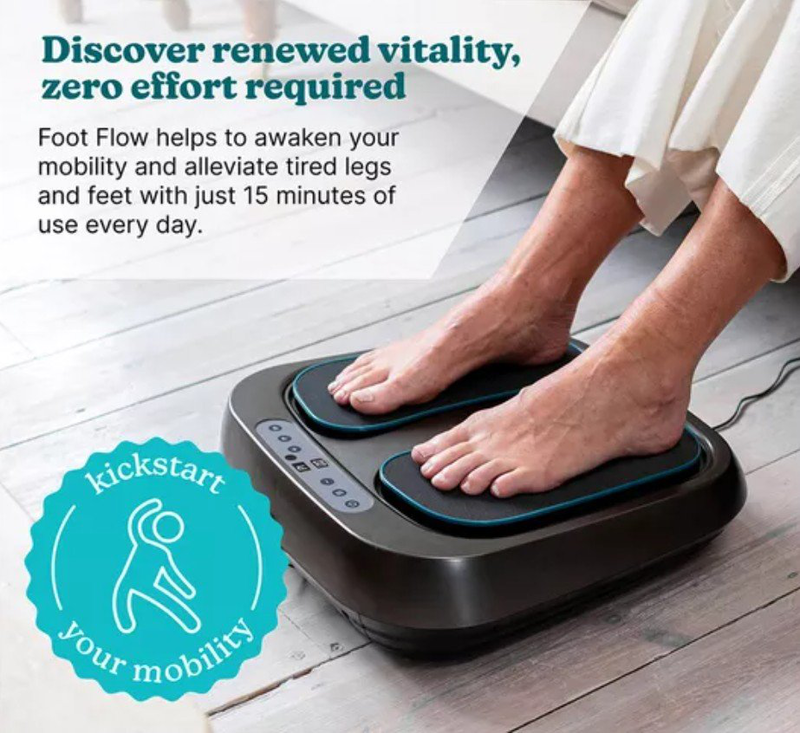 Homedics foot massager heat & motion therapy psl-2000h (foot flow), , medium-null