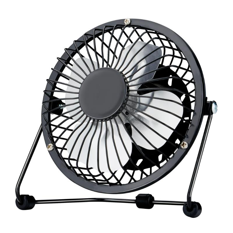 Product image: Table fan with usn 14.8x11.2x14.6cm - black, , medium-null