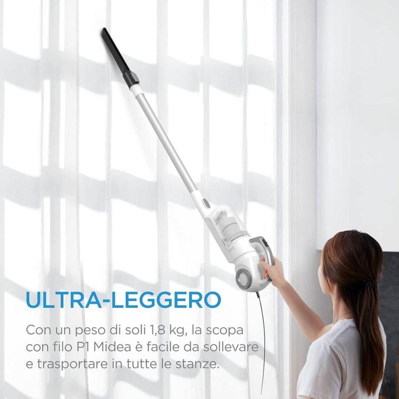 Midea p1 stick vacuum cleaner mcs2045br, , medium-null