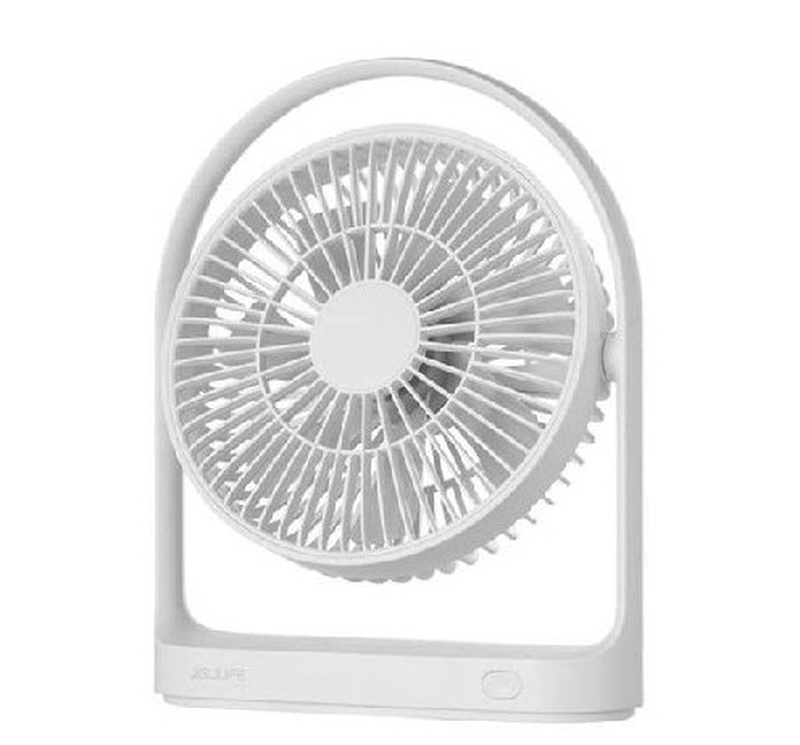 Jisulife desktop portable fan fa19a white. •super quiet & all-round Air supply  image number null