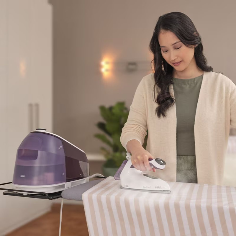 Braun carestyle 5 σύστημα σιδερώματος πίεσης 7.5bar 2400w με δοχείο 2lt βιολετί, , medium-null