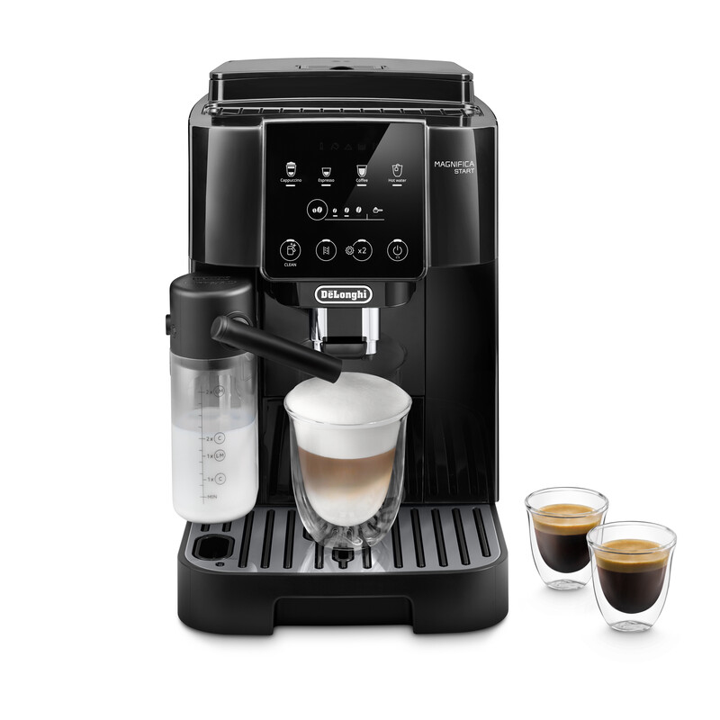 Delonghi ecam220.60.b espresso μηχανή 1450w πίεσης 15bar για espresso και cappuccino black-null
