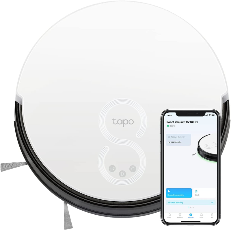 Product image: Tp-link tapo rv10 lite robot vacuum cleaner, , medium-null