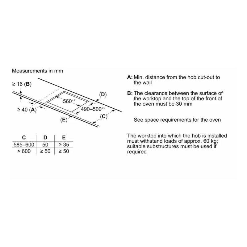 Product image: Bosch pvs631hc1e induction hob, , medium-null