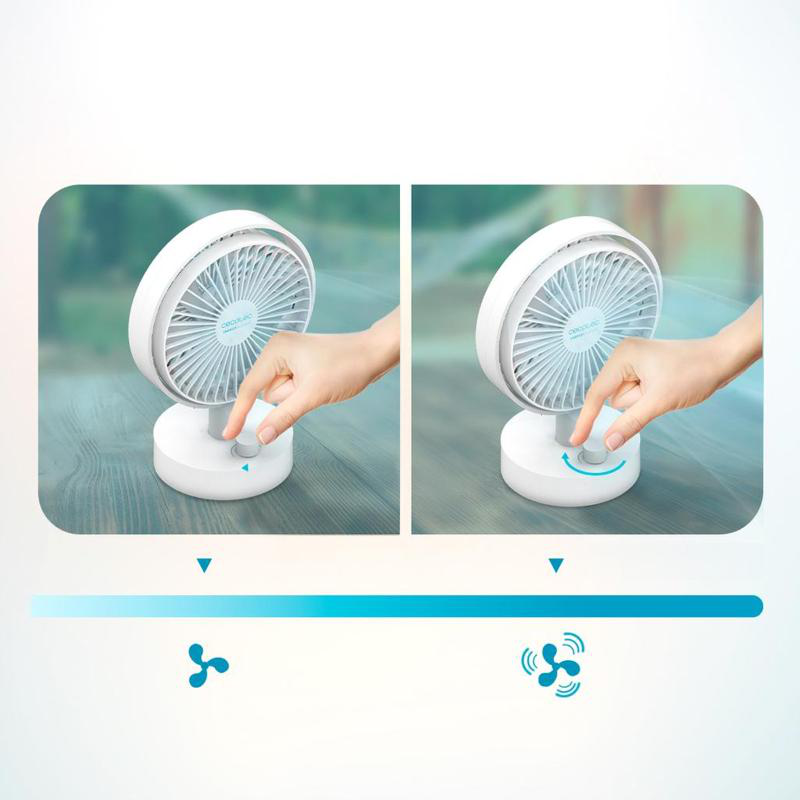 Cecotec desktop fan 2000mAh - white-null