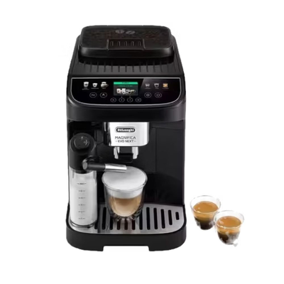 Delonghi μagnifica evo next αυτόματη καφετιέρα espresso 15bar με lattecrema hot system, tft οθόνη & ενσωματωμένο μύλο 13 επιπέδων, μαύρο ecam310.60.b, , medium