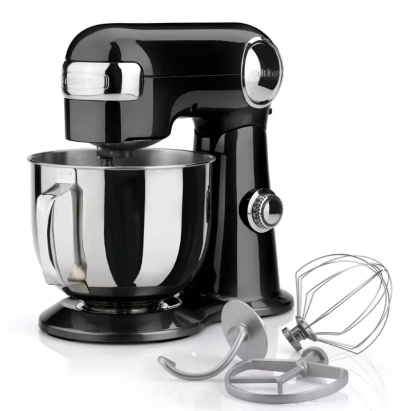 Cuisinart επαγγελματικό επιτραπέζιο μίξερ 500w 5.2l με 12 ταχύτητες & ανοξείδωτο κάδο ανάμειξης σε μαύρο χρώμα, , medium-null