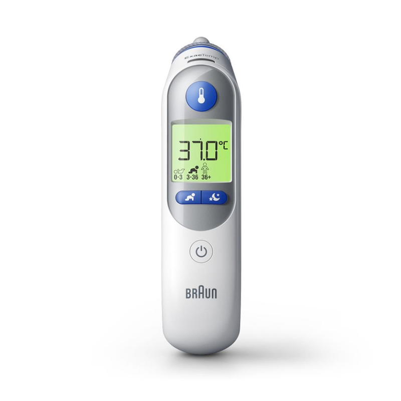 Product image: Braun thermoscan® 7+ ψηφιακό θερμόμετρο αυτιού, με τεχνολογία age precision® & νυχτερινή λειτουργία, , medium-null