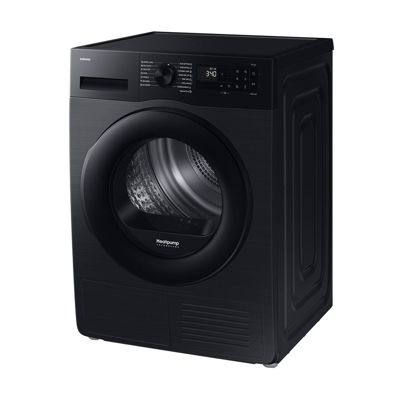 Samsung dv90dg52a0able dryer 9 kg black, , medium-null