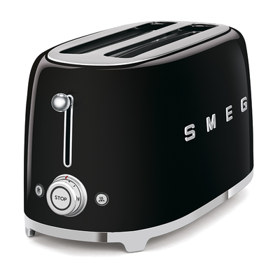 Smeg 50's toaster 2 extra-wide slots - black