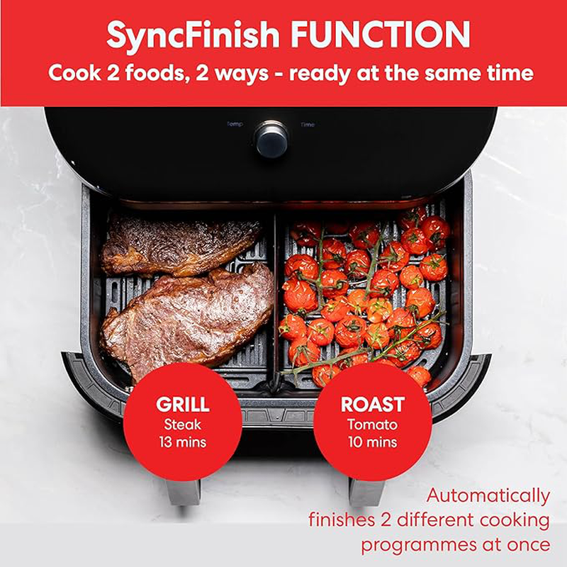 Instant vortex plus clearcook versazone Air fryer, 8.5l, stainless steel, , medium-null
